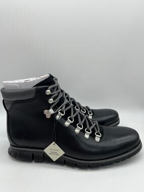 Cole Haan Zerogrand Causal Waterproof Leather Boots C35594 Men's 10M